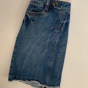 Denim skirt